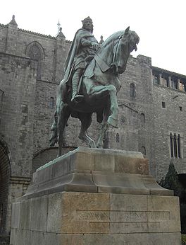   standbeeld Raimund-Berengar III van Barcelona